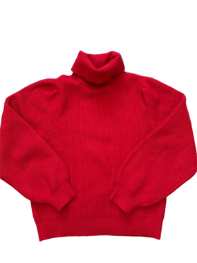 Ann Taylor red turtle neck sweater sz XS